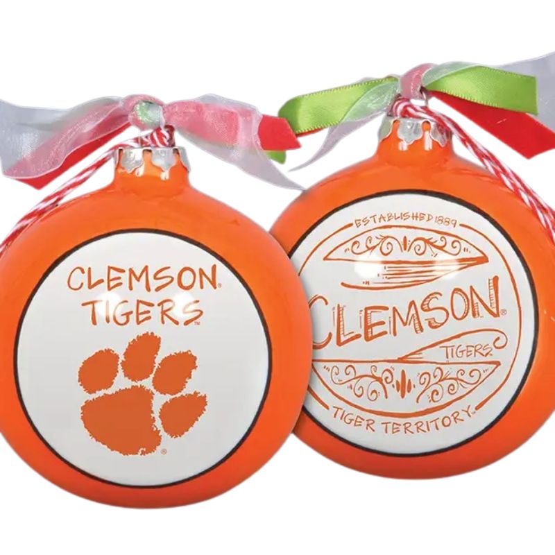 Clemson Est. Ornament